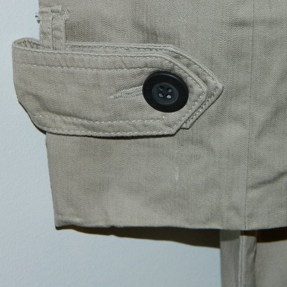 2 for/ $60 American Eagle Peplum Military Style Coat Size Small - Picture 15 of 16